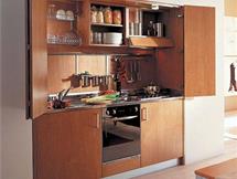 ایده هایی برای طراحی کابینت آشپزخانه های خیلی کوچک 